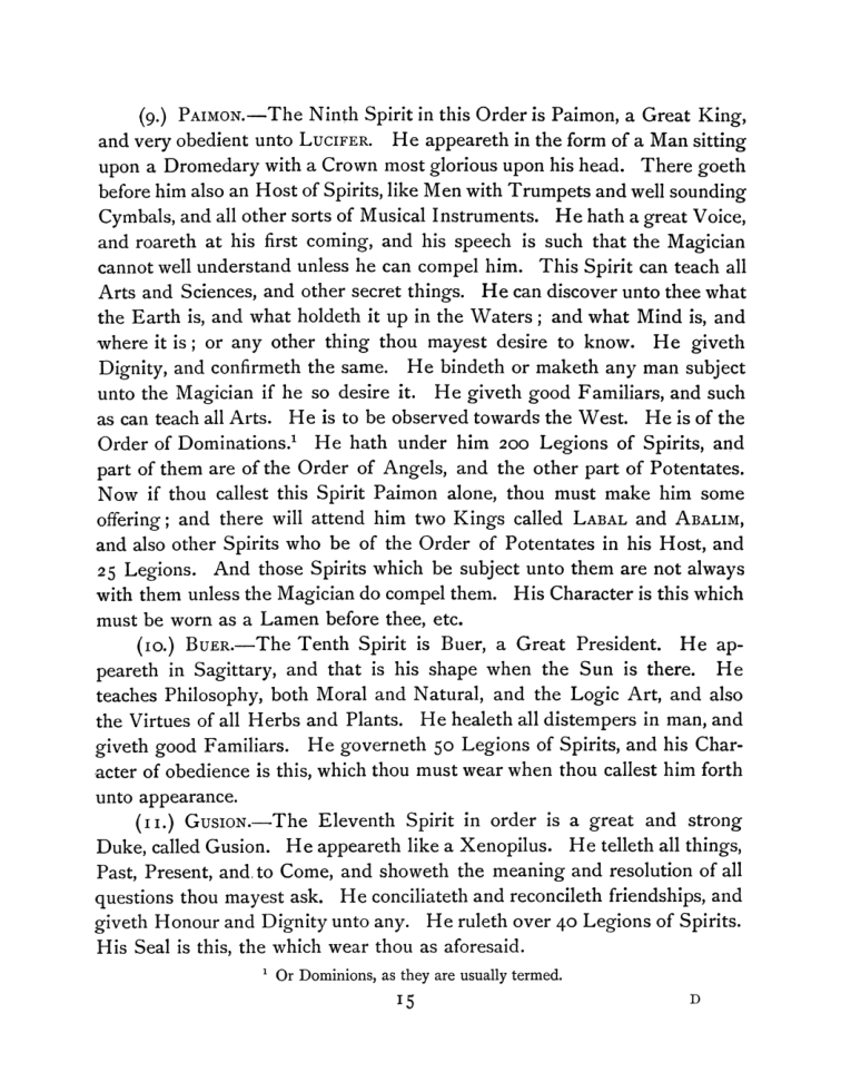 Original scan of The Goetia, PDF page 29