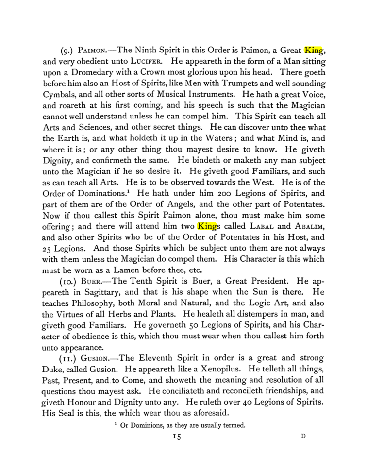 Original scan of The Goetia, PDF page 29