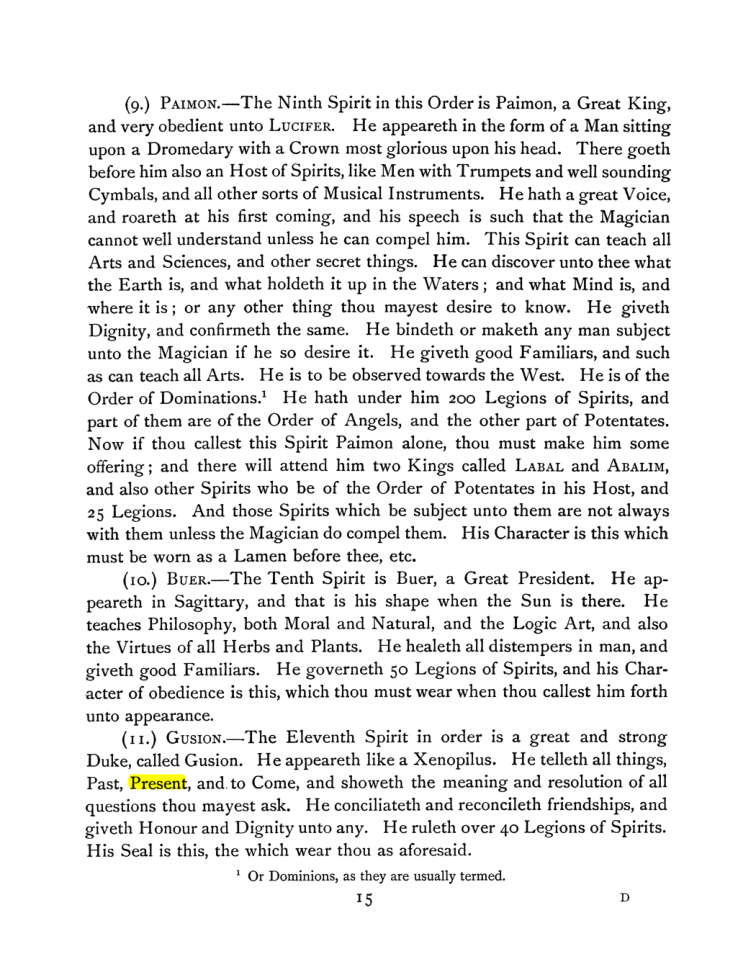 Original scan of The Goetia, PDF page 29