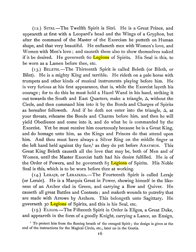Original scan of The Goetia, PDF page 30