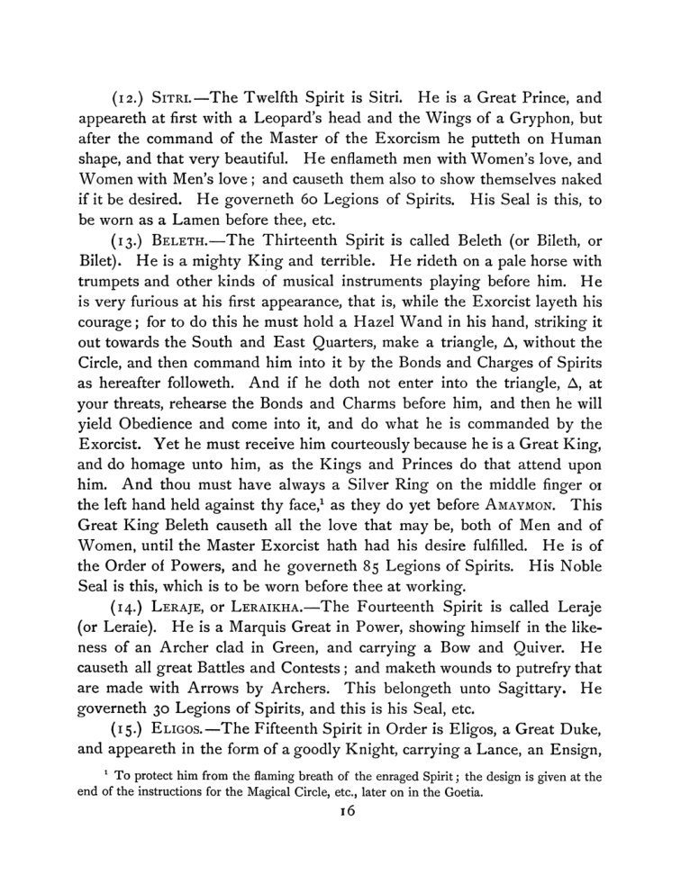 Original scan of The Goetia, PDF page 30