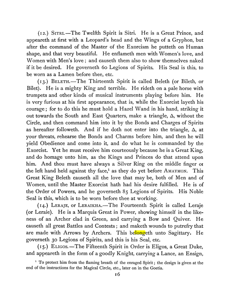 Original scan of The Goetia, PDF page 30
