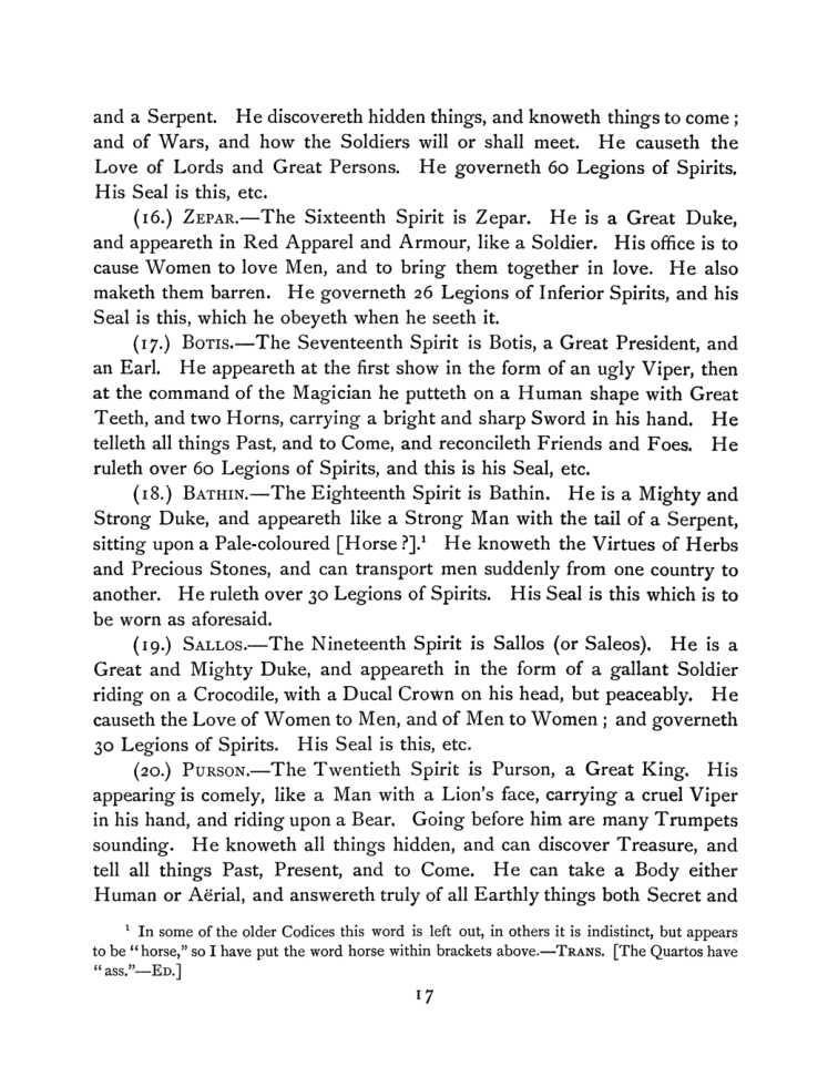 Original scan of The Goetia, PDF page 31