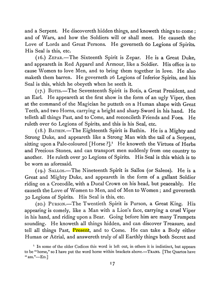 Original scan of The Goetia, PDF page 31