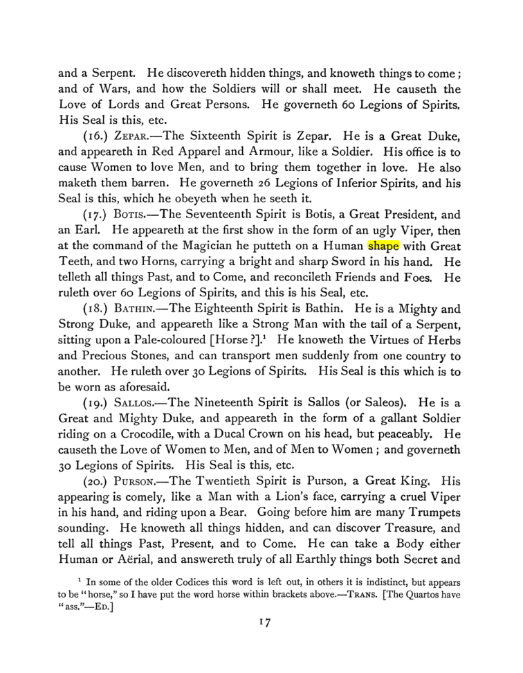Original scan of The Goetia, PDF page 31