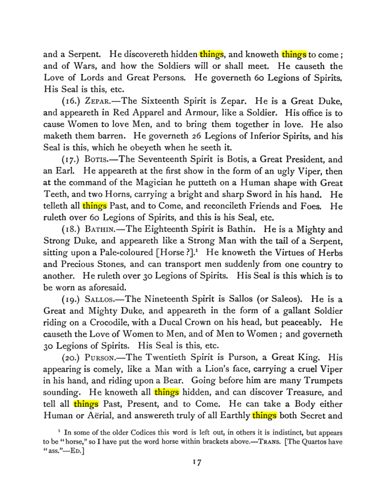 Original scan of The Goetia, PDF page 31