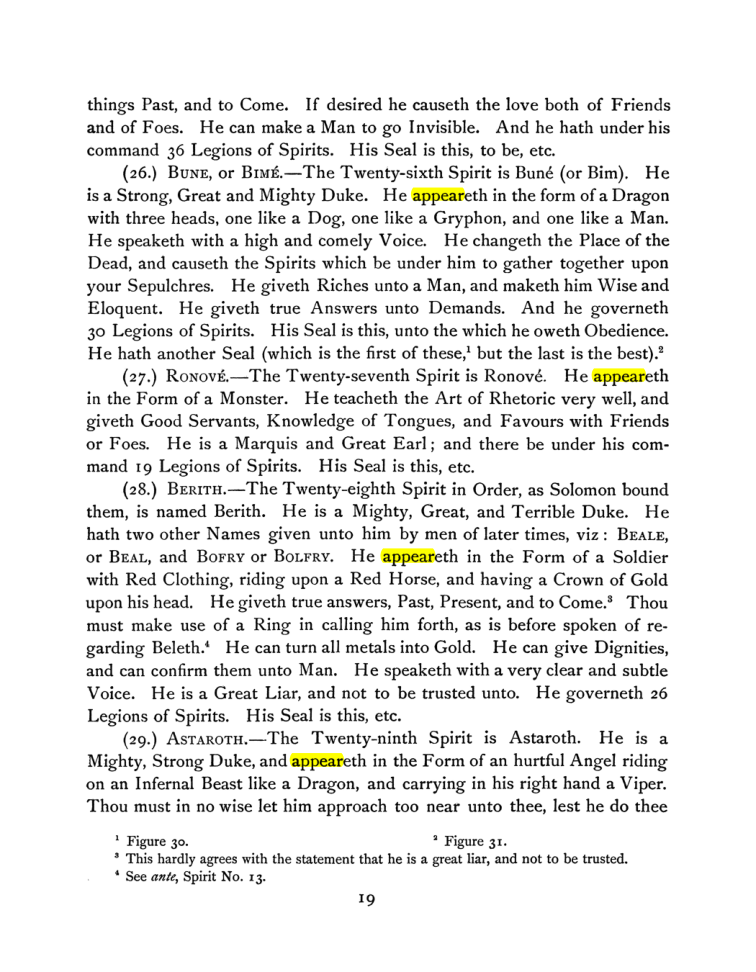 Original scan of The Goetia, PDF page 33