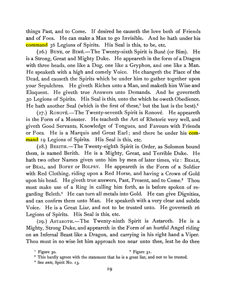 Original scan of The Goetia, PDF page 33