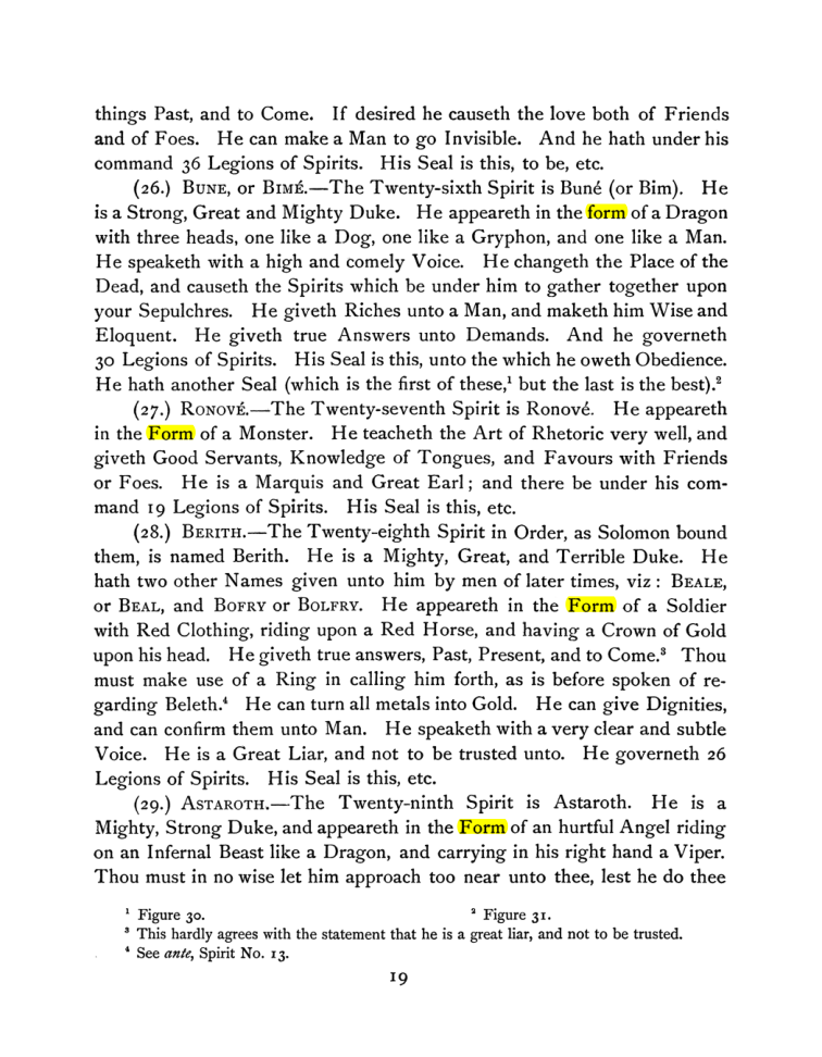 Original scan of The Goetia, PDF page 33