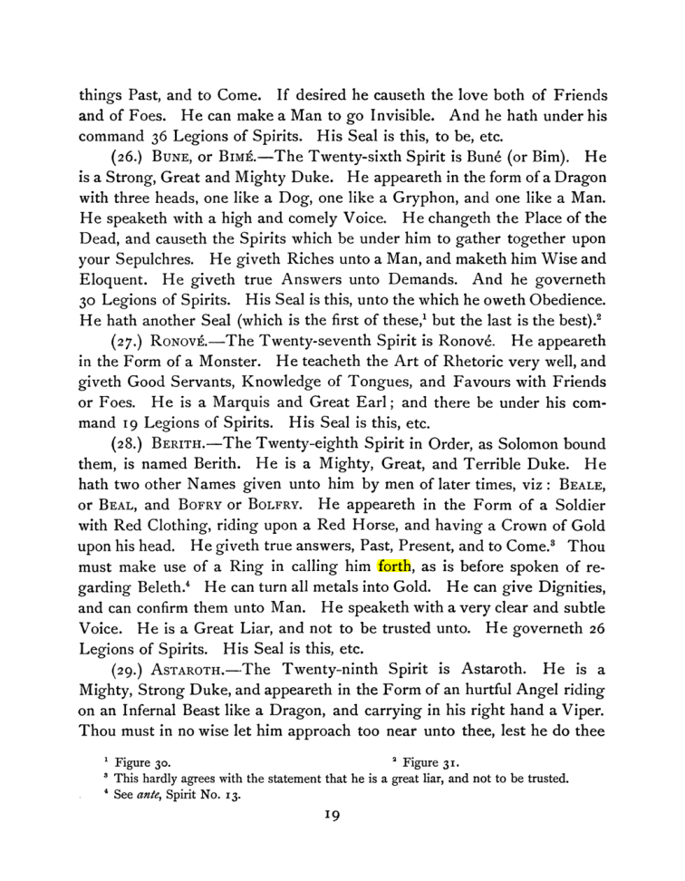 Original scan of The Goetia, PDF page 33