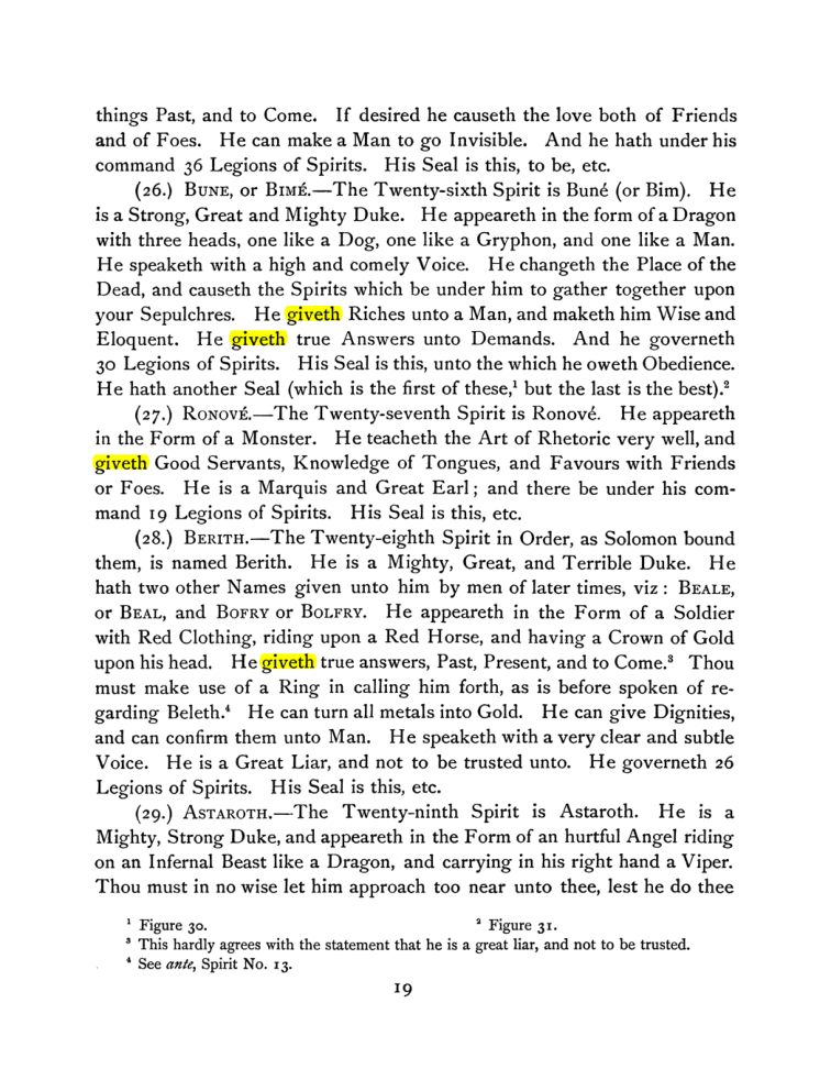 Original scan of The Goetia, PDF page 33