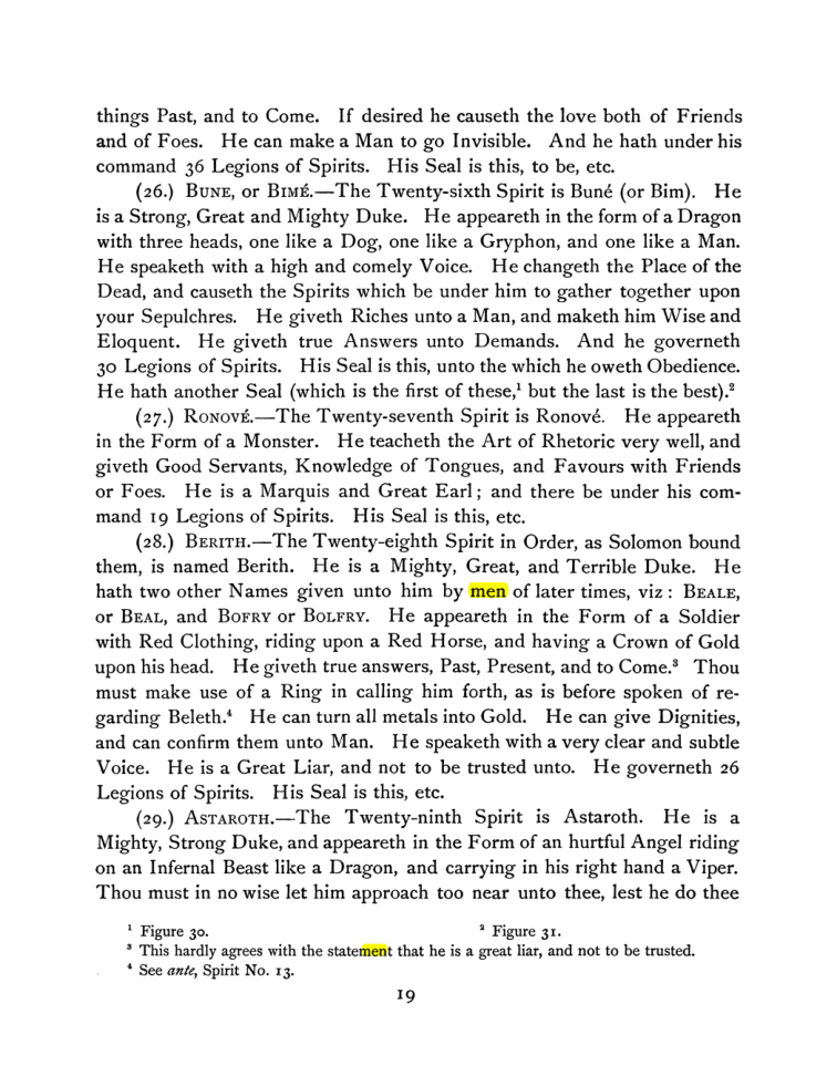 Original scan of The Goetia, PDF page 33