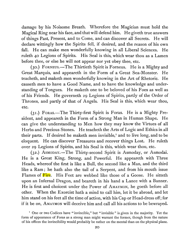 Original scan of The Goetia, PDF page 34