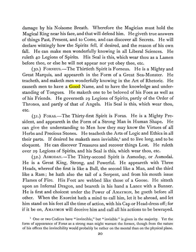 Original scan of The Goetia, PDF page 34