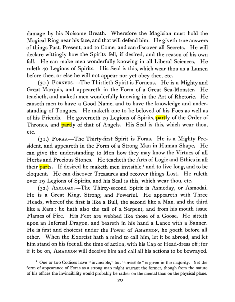 Original scan of The Goetia, PDF page 34