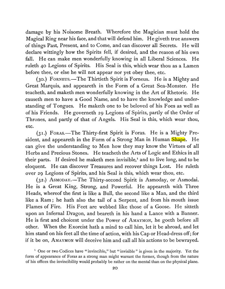 Original scan of The Goetia, PDF page 34