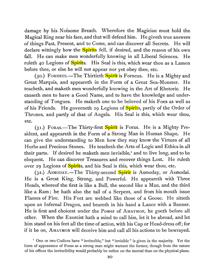 Original scan of The Goetia, PDF page 34