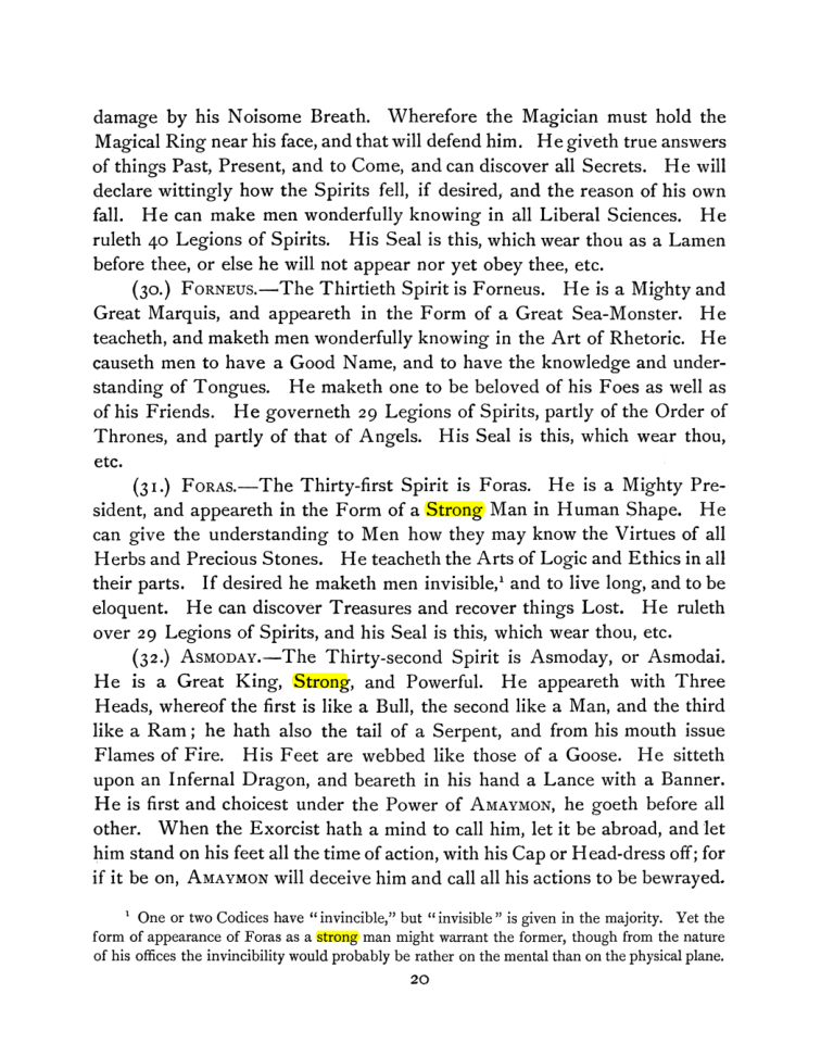 Original scan of The Goetia, PDF page 34