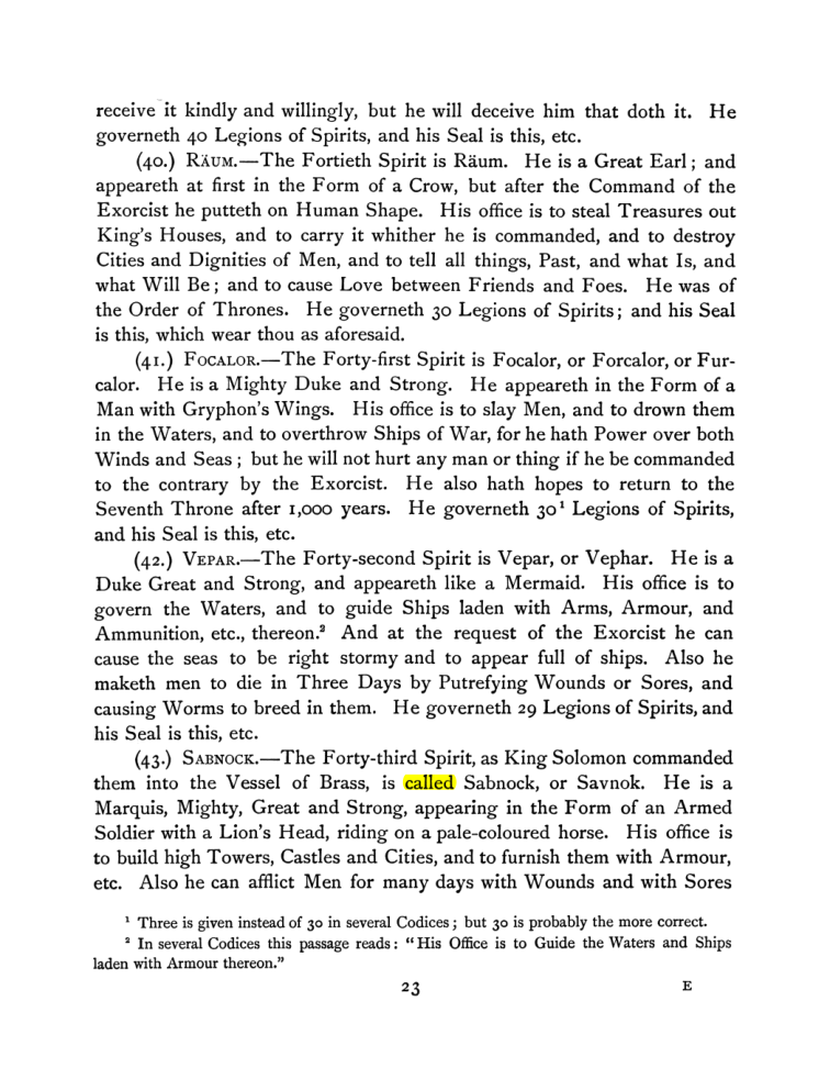 Original scan of The Goetia, PDF page 37