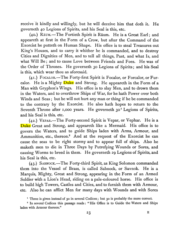 Original scan of The Goetia, PDF page 37