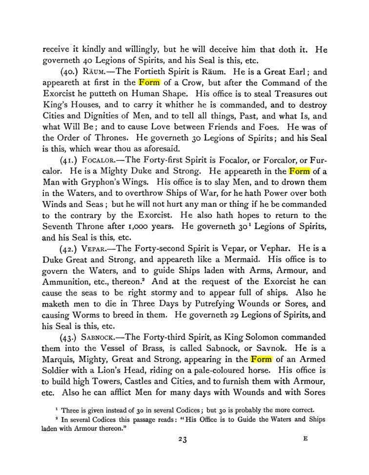 Original scan of The Goetia, PDF page 37