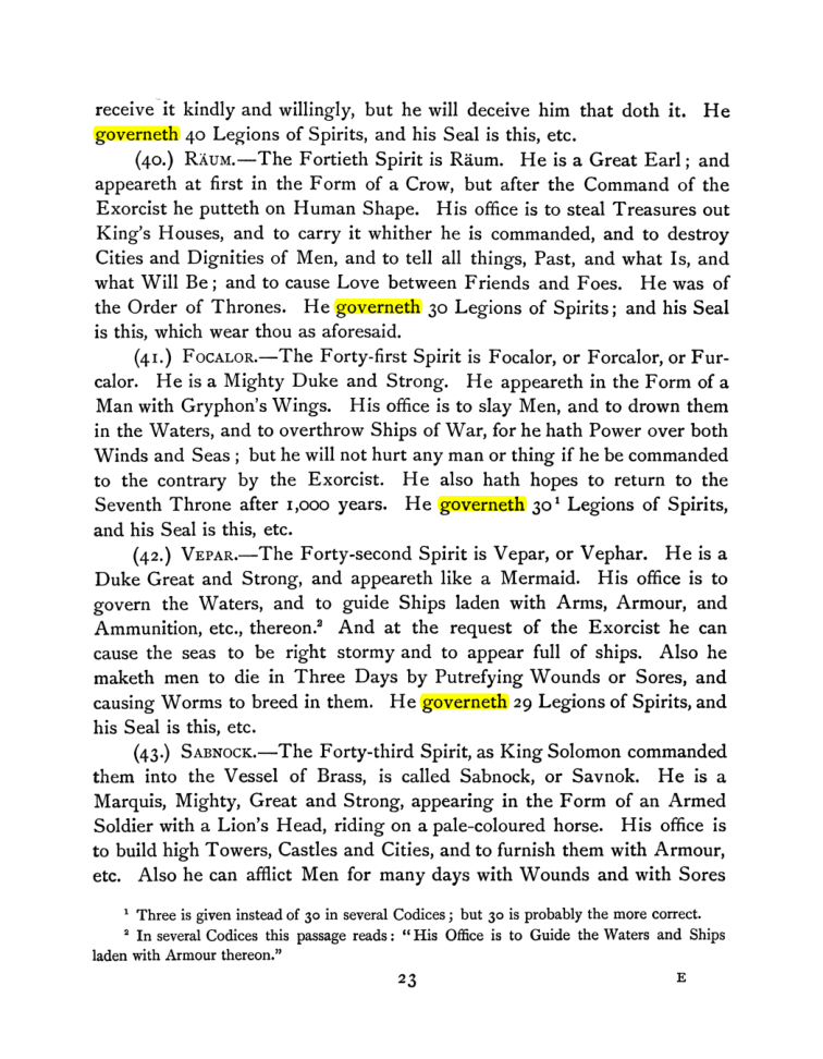 Original scan of The Goetia, PDF page 37