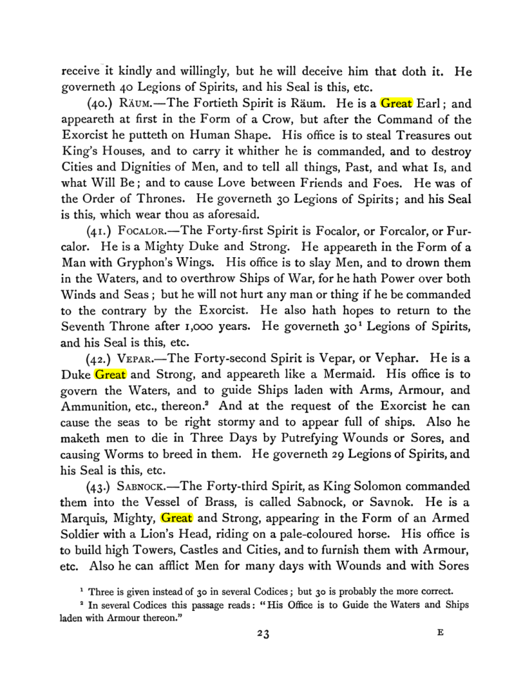 Original scan of The Goetia, PDF page 37