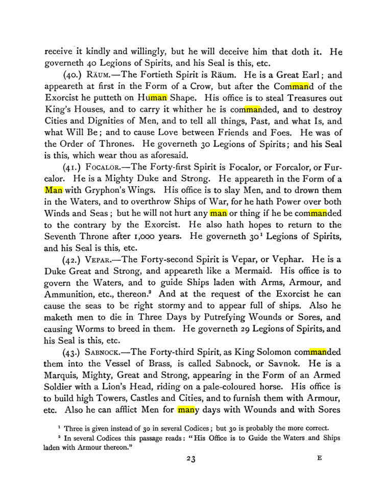 Original scan of The Goetia, PDF page 37