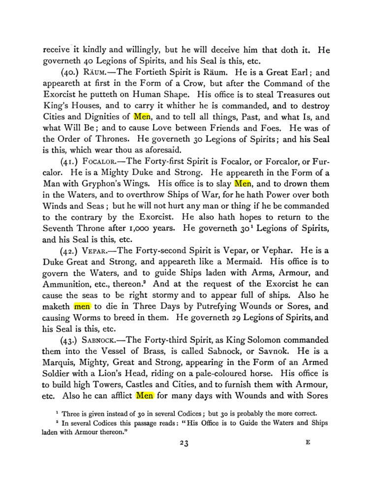 Original scan of The Goetia, PDF page 37