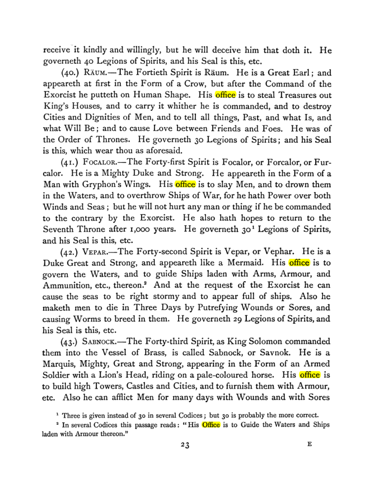 Original scan of The Goetia, PDF page 37