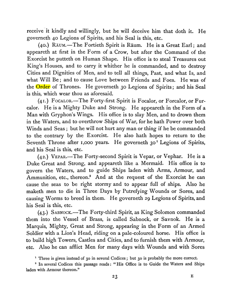 Original scan of The Goetia, PDF page 37