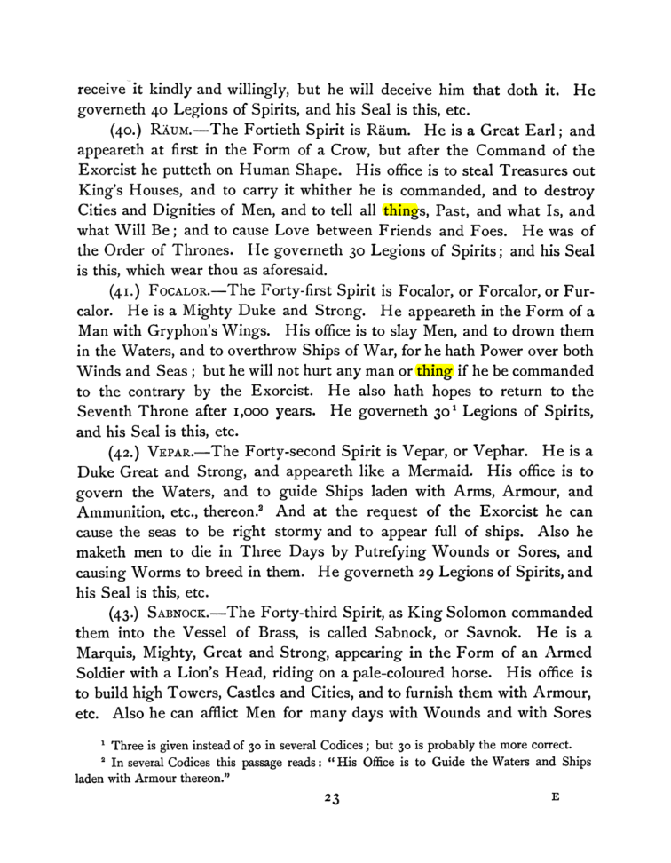 Original scan of The Goetia, PDF page 37