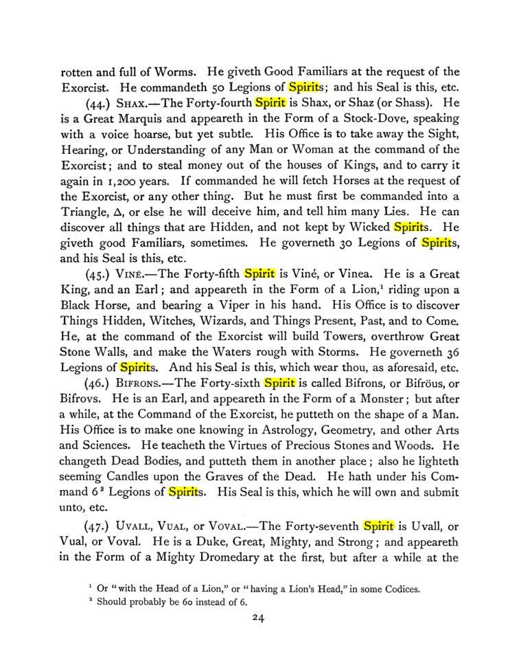 Original scan of The Goetia, PDF page 38