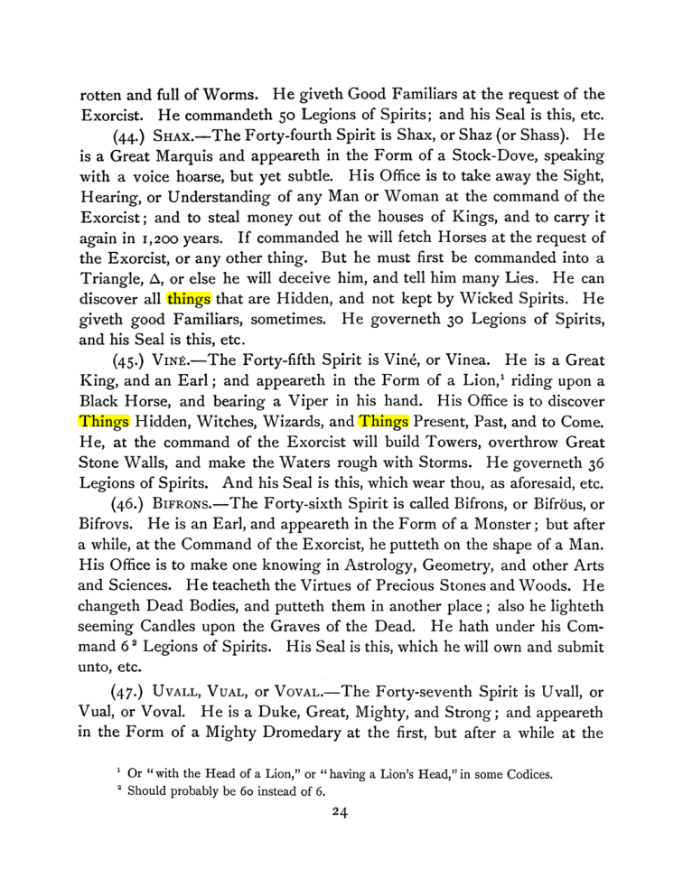 Original scan of The Goetia, PDF page 38