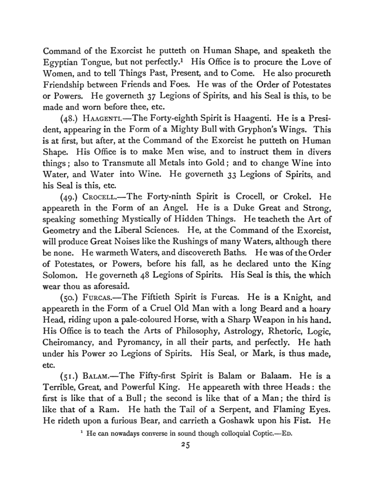Original scan of The Goetia, PDF page 39