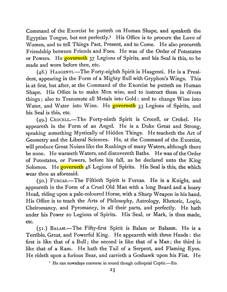 Original scan of The Goetia, PDF page 39