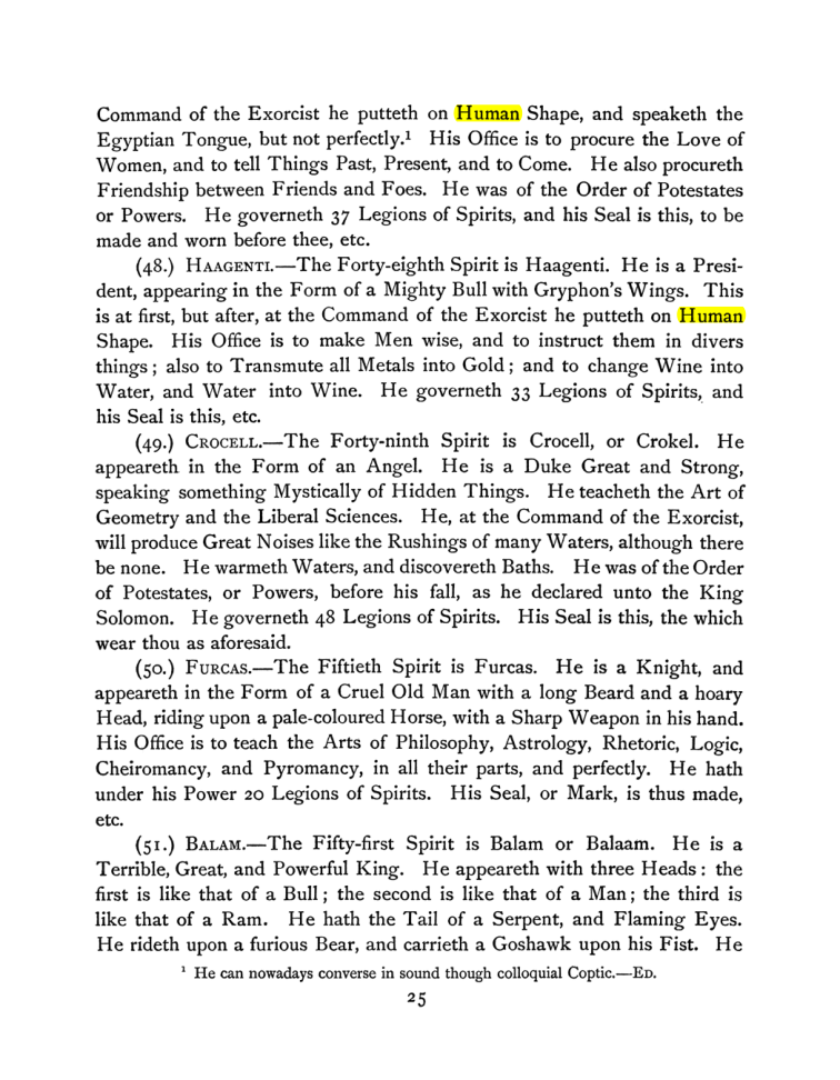 Original scan of The Goetia, PDF page 39