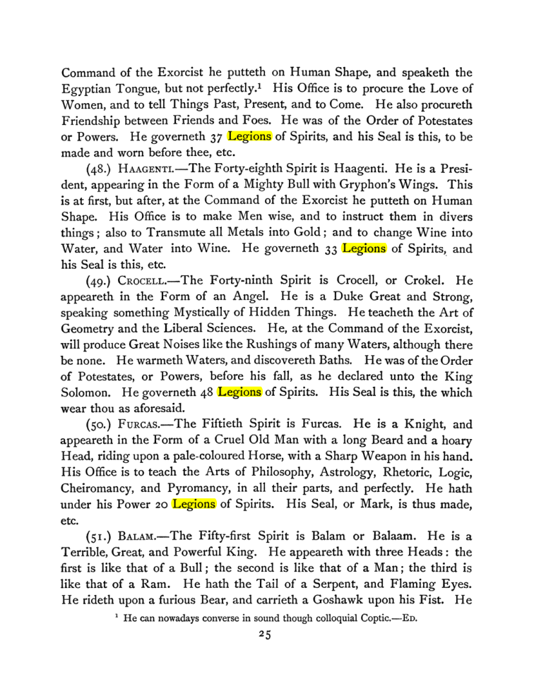 Original scan of The Goetia, PDF page 39