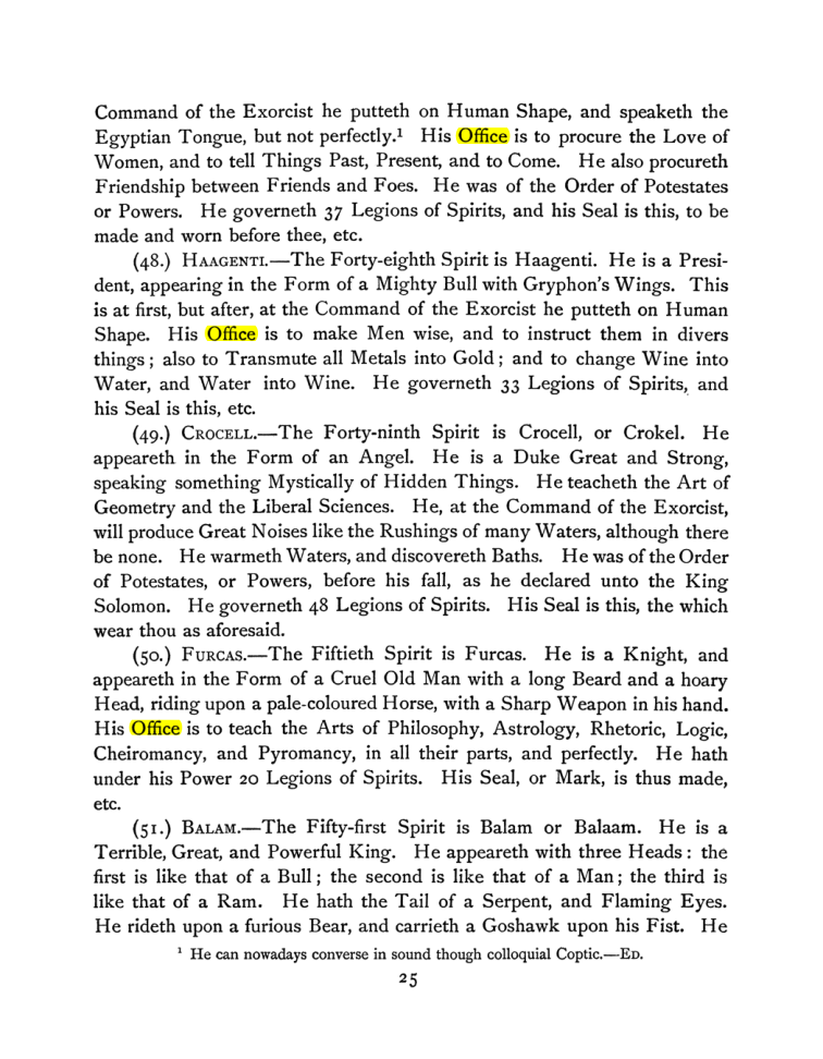 Original scan of The Goetia, PDF page 39