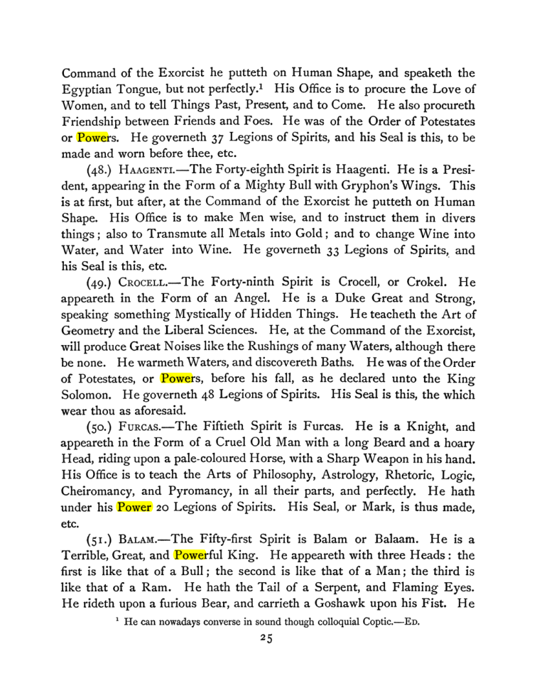 Original scan of The Goetia, PDF page 39