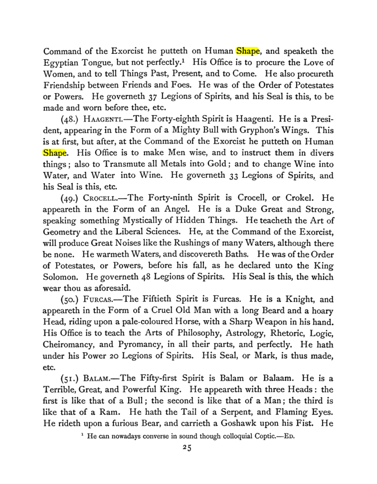 Original scan of The Goetia, PDF page 39