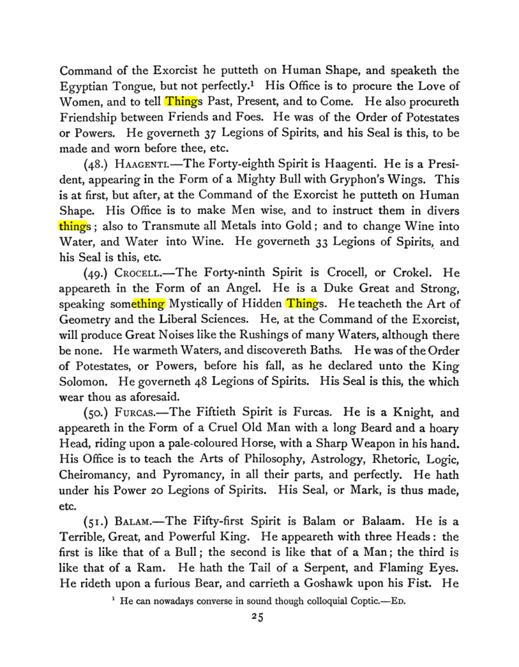 Original scan of The Goetia, PDF page 39