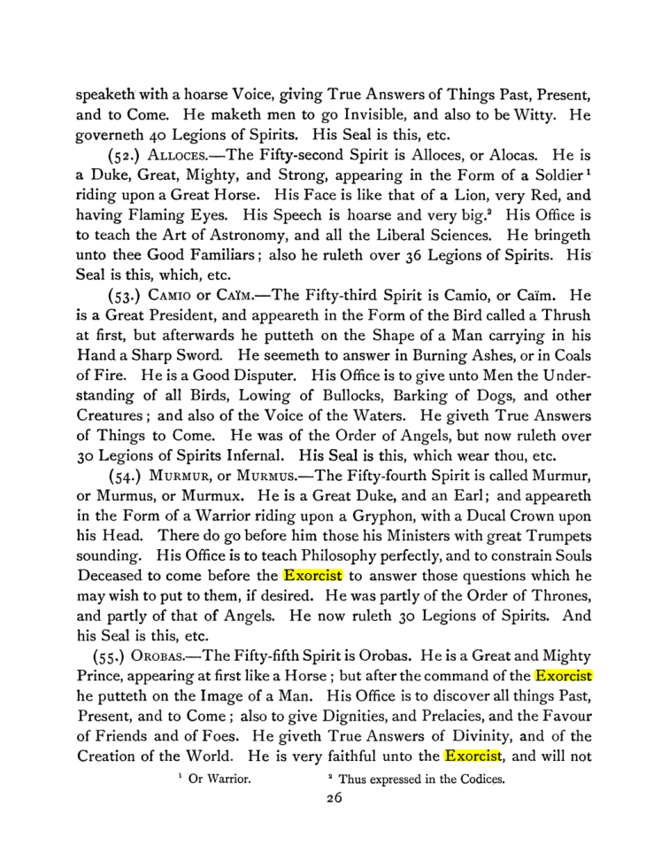 Original scan of The Goetia, PDF page 40