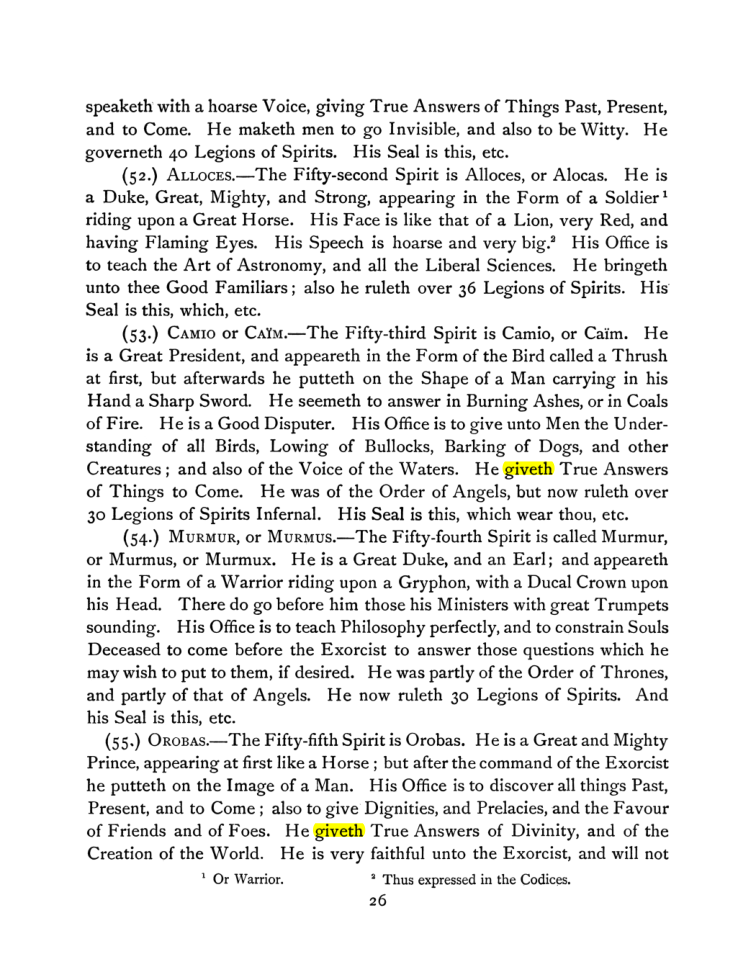 Original scan of The Goetia, PDF page 40