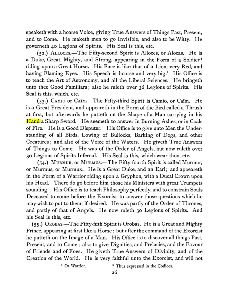 Original scan of The Goetia, PDF page 40