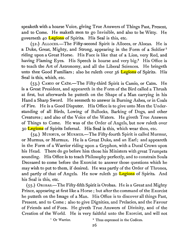 Original scan of The Goetia, PDF page 40