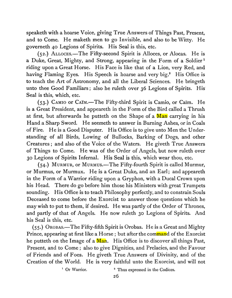 Original scan of The Goetia, PDF page 40