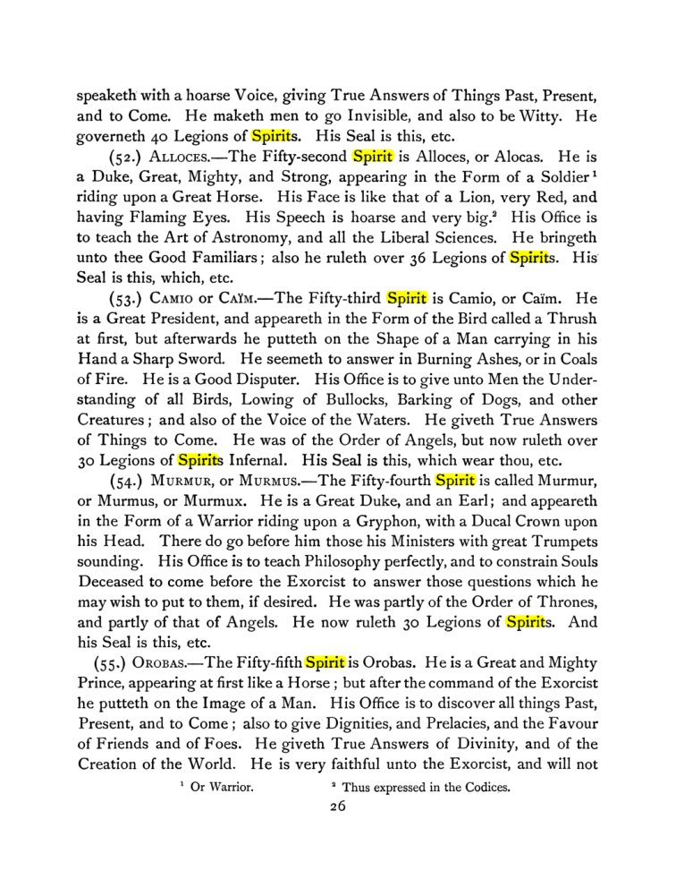 Original scan of The Goetia, PDF page 40