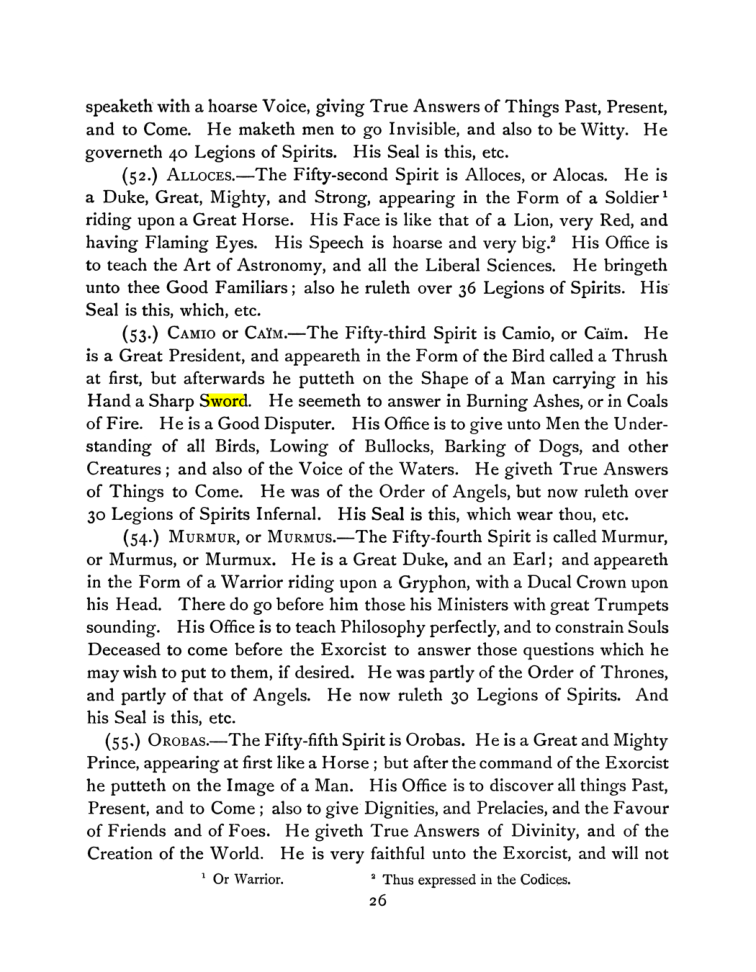 Original scan of The Goetia, PDF page 40