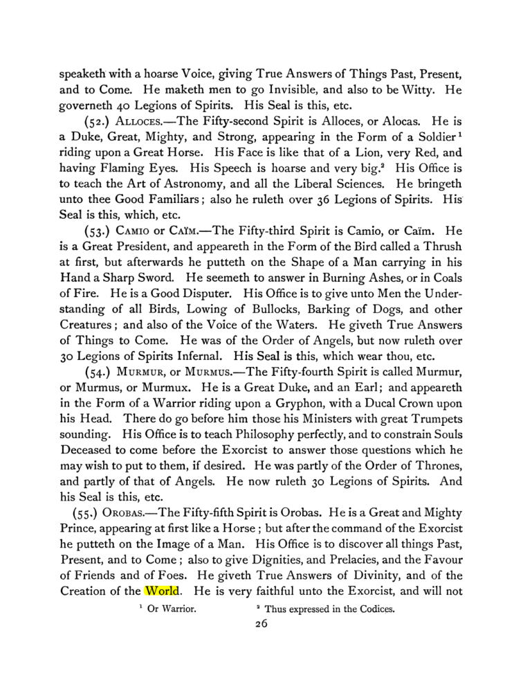 Original scan of The Goetia, PDF page 40